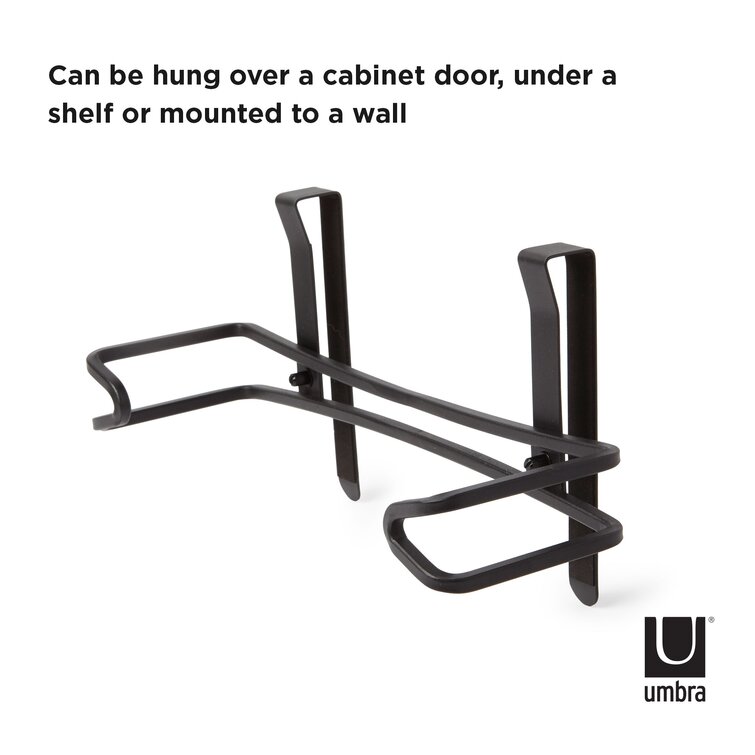 Umbra Metal Wall Under Cabinet Mounted Paper Towel Holder